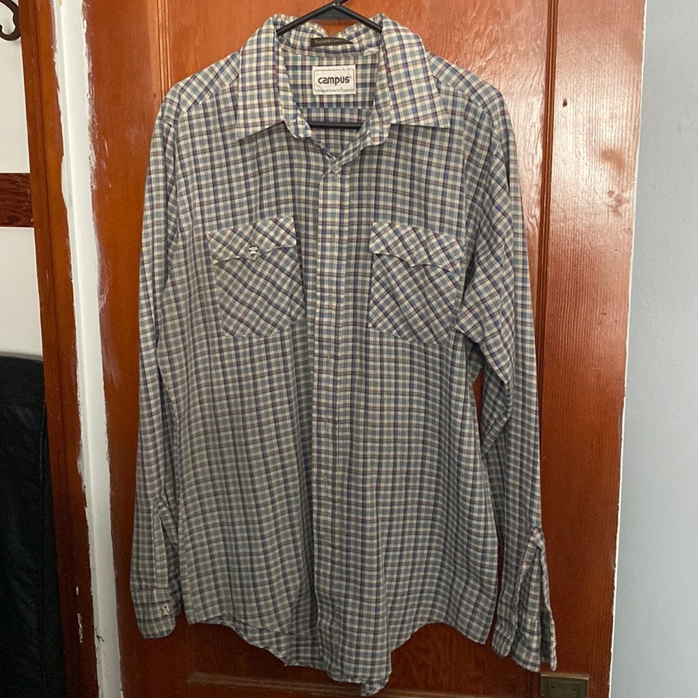 Vintage Campus by Rugged Country Button Down